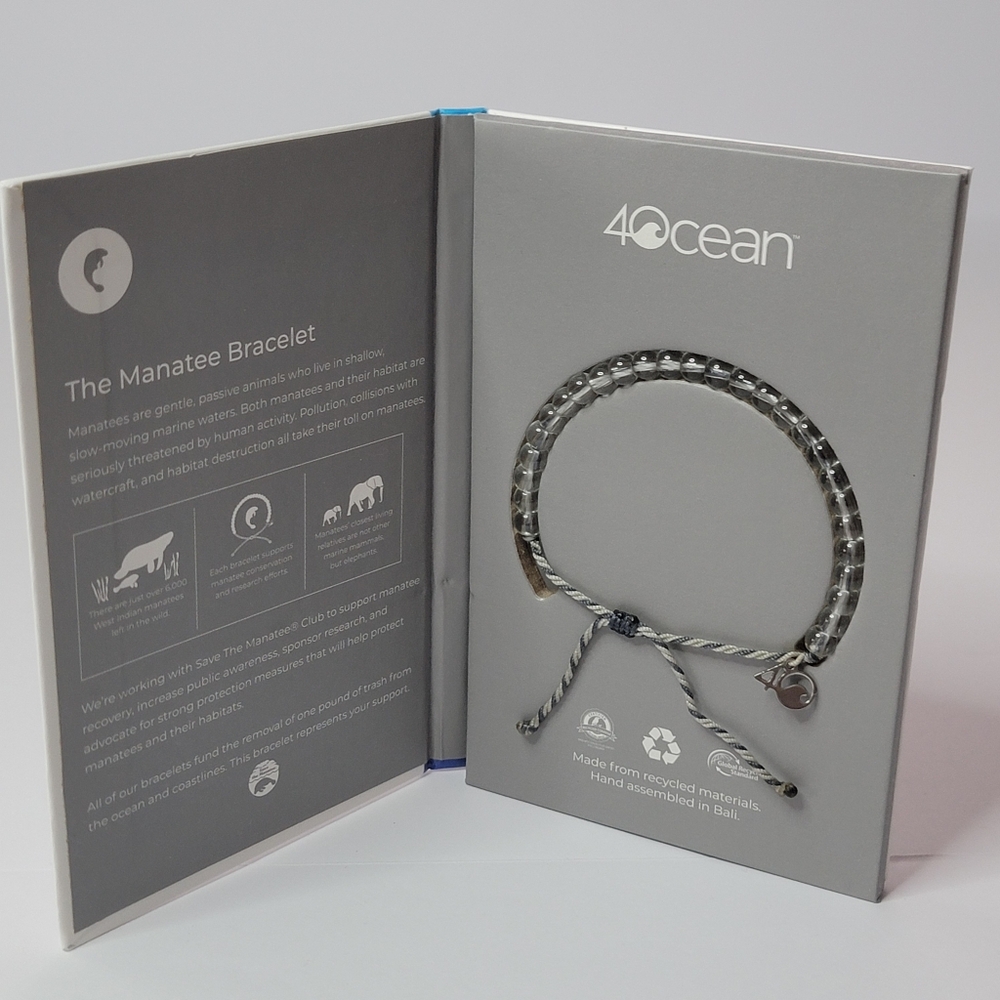 4Ocean Manatee Bracelet - Gray - Picture 2 of 8